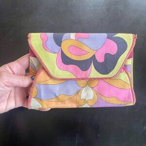 Pucci clutch 1960s acid colors